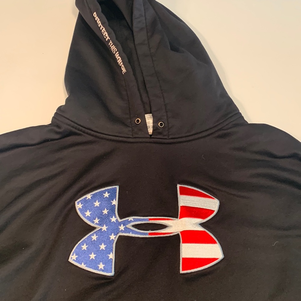 Under armour American flag hoodie